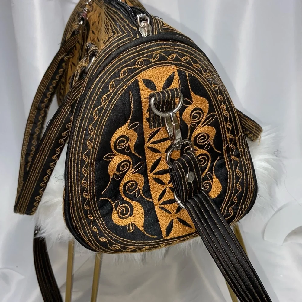 Banda Bags crossbody handbag Button missing                   (N) - Picture 3 of 13